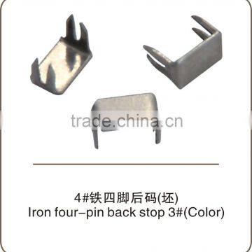 Iron four-jaw bottom stopper No.3 color zipper accessories