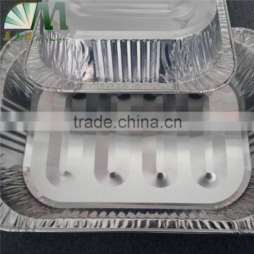 A18 alloy8011/O disposable ovenware aluminium foil food tray