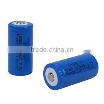 The Newest Ultrafire 18350 3.7v 1200mAh Protected 3.7v Ciruit Battery