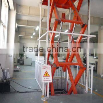 customer designed scissor lifter platform for car lifting or cargo lifting