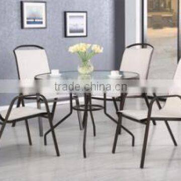 2016 New style cheapest modern Textile outdoor table and chair