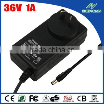 High Quality Dve Switching Adapter 36V 1A LED Strip Power Supply With CE