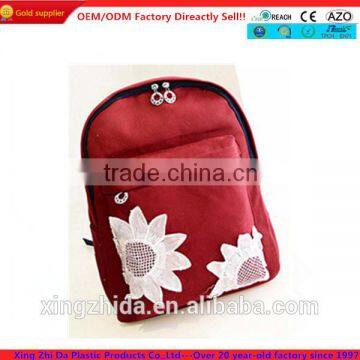 Girl's wholesale canvas school bags