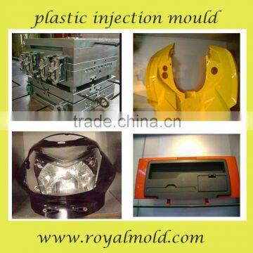 shenzhen hot selling plastic lamp mold vehicle parts injection mold