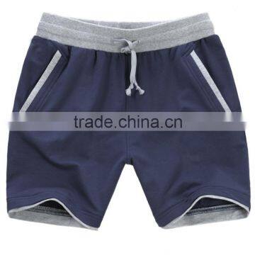 Mens Blank Fashion Young Leisure Athletic Shorts