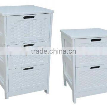 Modern Nightstand Bedside Night Table Cabinet Cupboard with 2 or 3 Drawers and Classic Designs and Exquisite Workmanship