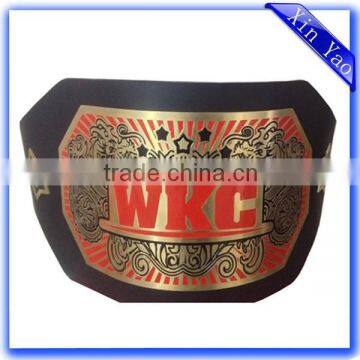 Directly China Factory Custom Made WKC boxing champion belt                        
                                                Quality Choice