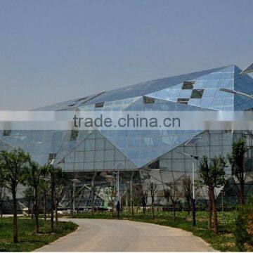 Insulated glass facade ,skylight roof glass, PVB Laminated interlayer, all special shape glass