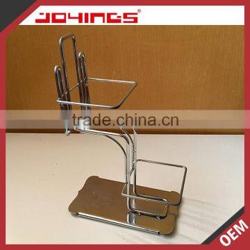 Modern Style Modern Wire Metal Tea Display Rack