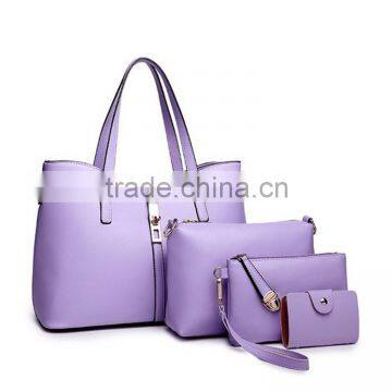 Supplier From China Women Bag Set Leather Three Pieces photo-3