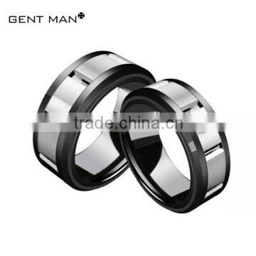 Stainless Steel Jewelry, Black and Gold Color Decorative Ceramic Jewelry, 2014 Best Selling Products in Website photo-2