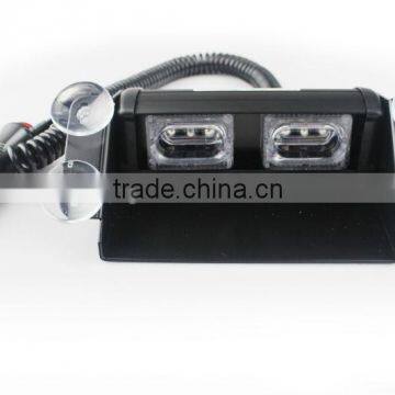 WINDSHIELD CAR LED STROBE LIGHT,VISOR LED STROBE LIGHT (SR-LS-816-2), 1W TOP BRIGHT LINEAR LED