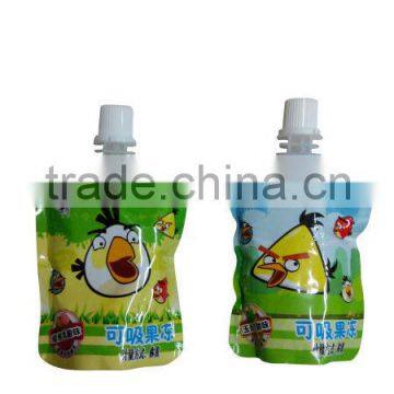 Aluminium Foil Cartoon Shape Packaging Spout Pouch