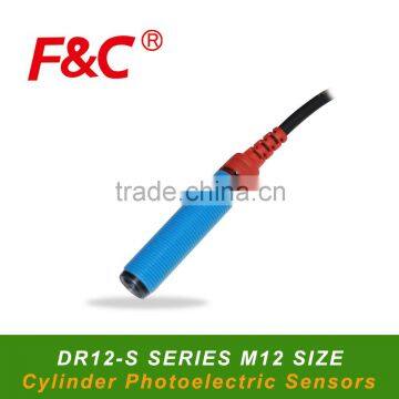 F&C DR12 Series M12 Photoelectric Sensors, Cylinder Photo Sensors, Infrared Photo Switches