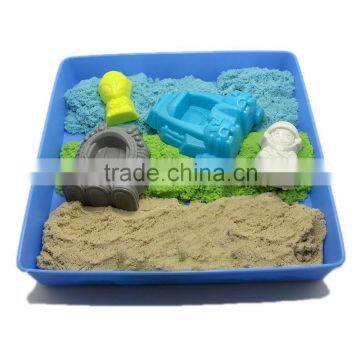 4Pcs Alien Sand Molds 2015 new magic sand manufacturer moving modeling soft magic sand