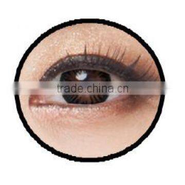 eclipse rainbow cosmetic contact lens big eyes 15mm