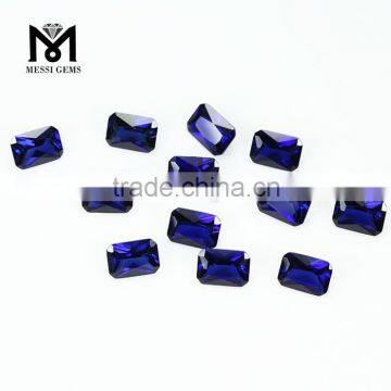 Loose Hot Sale Sapphire Blue Ruby Stone Synthetic Corundum Gemstone