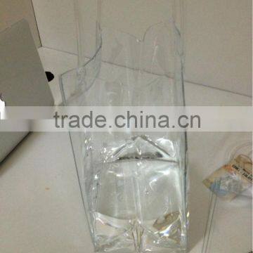 Transparent pvc water cooler packaging bag