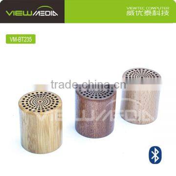Viewmedia mini wooden speaker with micro5 Pin charging VM-BT235