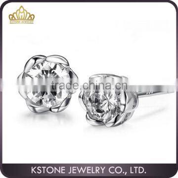 KSTONE fashion top quality elegant cheap women stud crystal earring