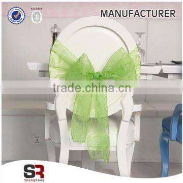 2016 Hot Sell Colorfull Wedding Organza Chair Sashes photo-4