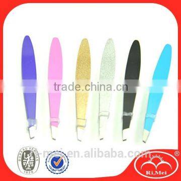 Carbon steel eyebrow tweezer China manufacturer on Alibaba