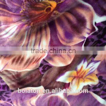 2015 Hot Design Printed Changshu Factory Flannel Velvet and China Wholesale