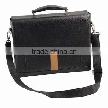 Top Grade Fashion Men's Briefcase,Genuine Leather Briefcase,Business Briefcase,High Quality Briefcase With Handles and One Band photo-2