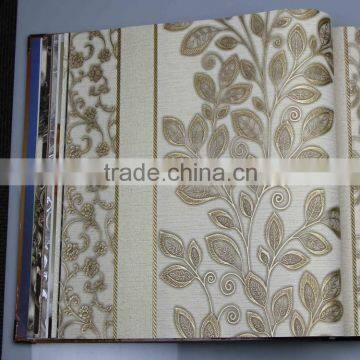 new catalog of 2014 pvc deep embossed wallpaper Italian style Alpha 80701 waterproof soundproof