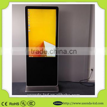 2016 illuminated boards floor stand android lcd advertising display