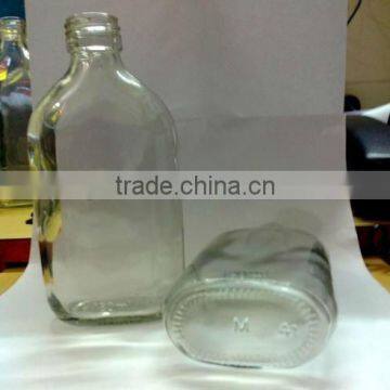 180ML clear glass bottle for liquor