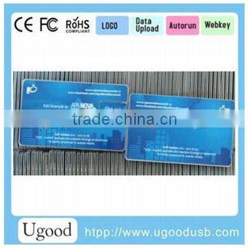 USB 2.0 Interface Type USB Stick,No Encryption Business Card USB Memory, Premium Gift Slim Credit 2.0 USB photo-3