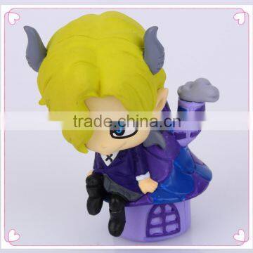 Key chain custom PVC small plastic miniature cute boy figurine manufacture anime movies 3D OEM&ODM Custome cartoon Figure