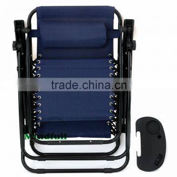 Wholesale Adjustable Folding Garden Zero Gravity Lounge Chair With Table photo-5