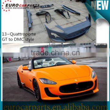 High quality Newest kit Quattroporte GT design upgrating to DMC design body kit for Maserati Quattroporte GT 2013~