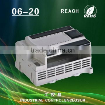 Electronic din rail enclosure