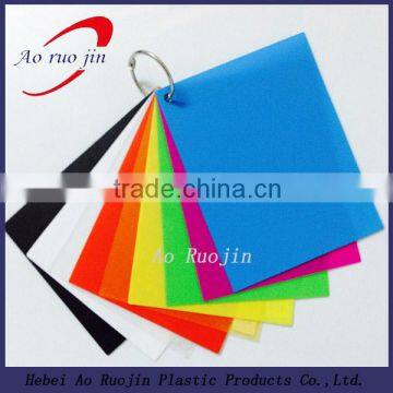 Custom resistance and insulation plastic card