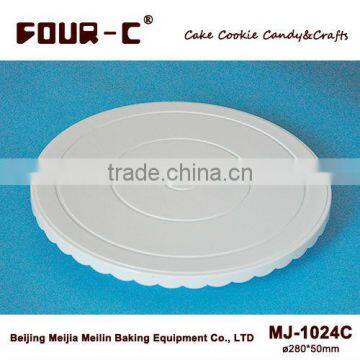 Plastic cake revolving turntable,useful cake decorating supplies