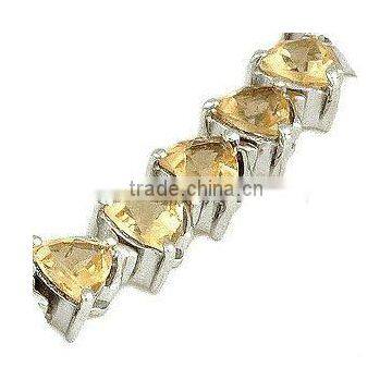 citrine bracelets, costume bracelets, silver fashion bracelet designs