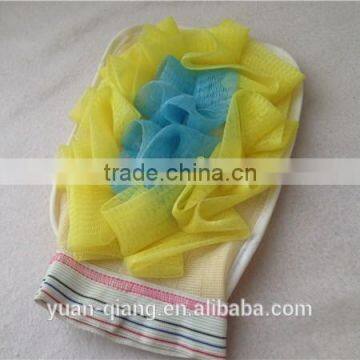 Newest Skin Care Mesh Puff Bath Glove photo-5