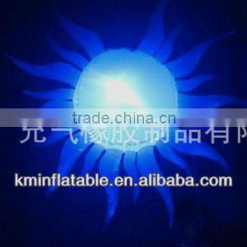 LED lighting inflatable sun decoration inflatable sun