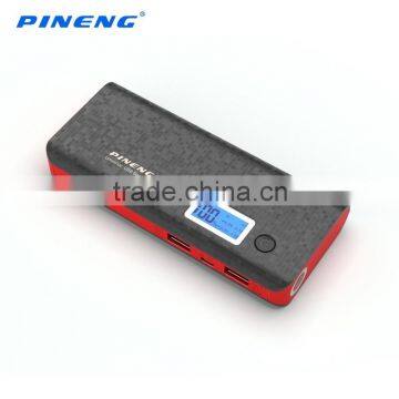 PINENG PN-968 High Quality Dual USB Portable Power Bank With Flashlight photo-4