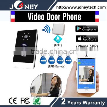 Intelligent Video Doorphone Waterproof outdoor camera-with card reader and Wifi