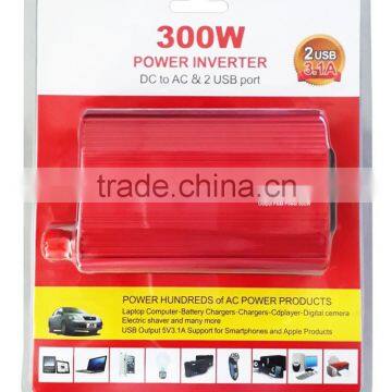 2016 power inverer 12V to 220V/110V wholesale 300w