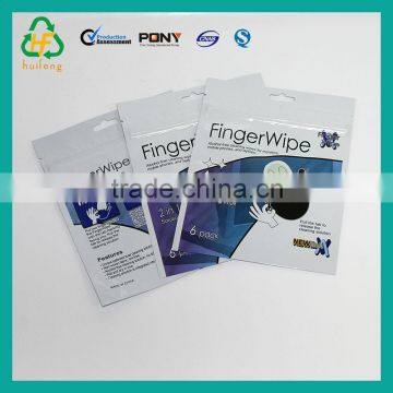 Lamination material header card plastic packaging bags