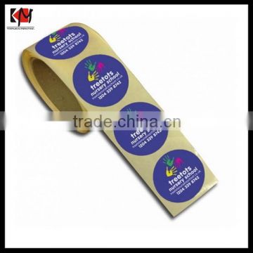 Design hot-sale roll custom sticker label