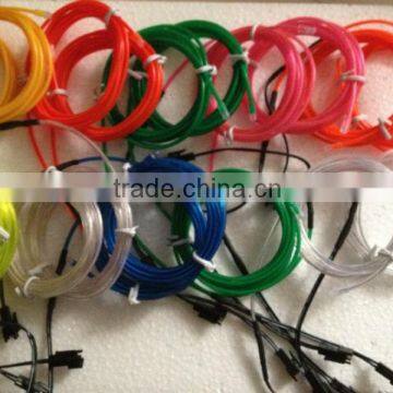 Hot-selling 2.3mm 3meter el wire in various colors