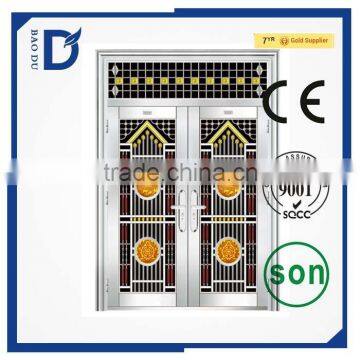2016 New Type Hot Sale Security Steel Door Prefab Houses Commercial Residential Stainless Steel Door