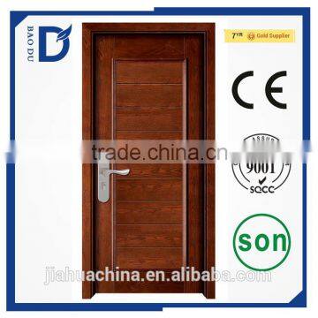Wood Garage Door Flat Teak Wood Main Door Designs Waterproof Wood Door photo-3