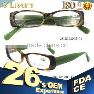 2014 China Acetate frame pinhole glasses